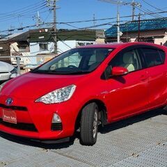 月々２万円～　自社ローン歓迎　☆アクアSレッド　プッシュスタート☆の画像
