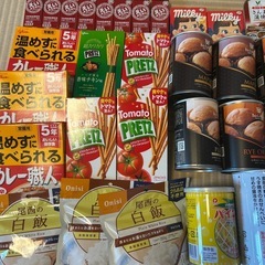 非常食　お菓子　缶詰　　まとめての画像