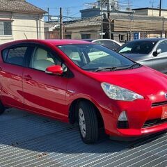 月々２万円～　自社ローン歓迎　☆アクアSレッド　プッシュスタート☆の画像