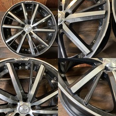 アルミホイール19インチ8.0J 4本／114.3-5H +38／共豊STEINER ／ヴェルファイア A4947
の画像