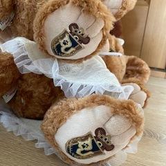 ディズニー　ぬいぐるみ　クマ　熊　ユニベアシティ　プリン　モカの画像