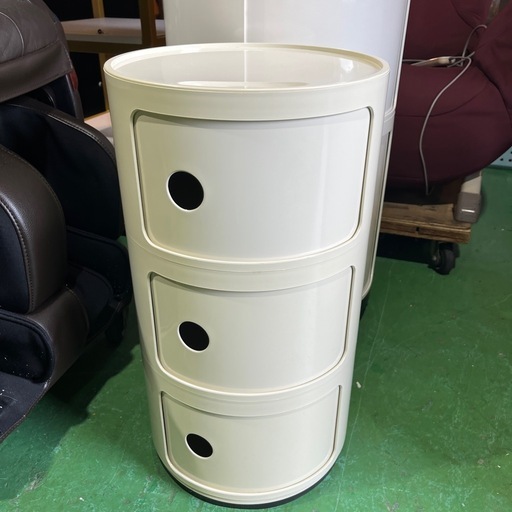 ✴️美品/正規品【kartell/カルテル】 COMPONIBILI コンポニビリ　3段　イタリア製　Italy ブランド家具　ブラン