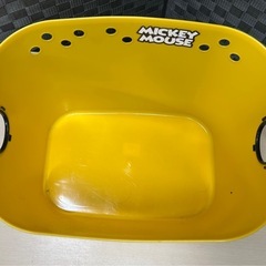 やわらかバケツ 黄色 ミッキーマウスの画像