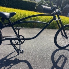 自転車　チョッパー　特大　配達可能　ビーチクルーザーの画像