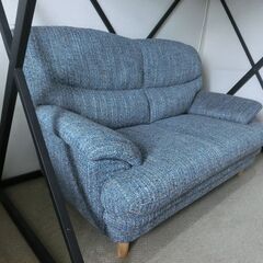 湯川家具　ファブリックソファ２人掛けの画像