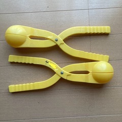 【中古】雪玉作り　雪遊び　アウトドア　スノーボールメーカー　2個セットの画像