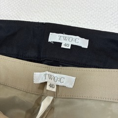 TWO:C パンツの画像