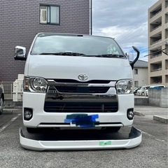 ハイエース　フロントエアロの画像