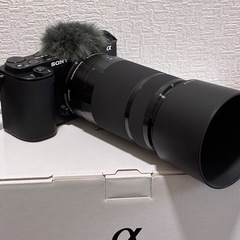 美品 ５年保証Sony ZV-E10 ダブルズームキット 50mm単焦点レンズ付の画像