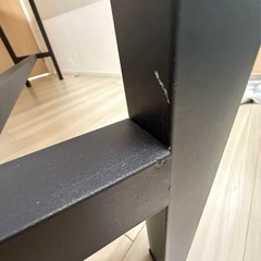 カウンターテーブル　椅子2脚セットの画像