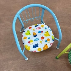 子供用イス2脚セット　豆椅子の画像