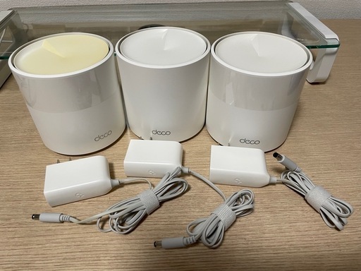TP-Link Deco X50 メッシュWi-Fiルーター 3個セット
