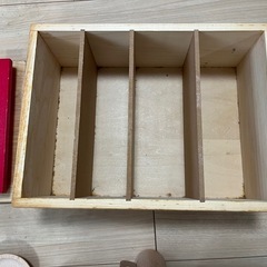 【木製ままごとセット】自然素材でやさしい肌触り／状態良好の画像
