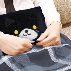 湯たんぽ❤️ 蓄熱式エコ ぽかぽかにゃんこ 約W23×D4.5×H17cmの画像