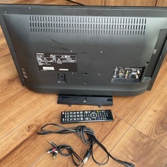 テレビ　TOSHIBAレグザ　24インチ　
B casカード付き動作問題なし の画像