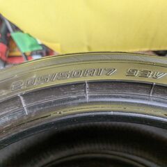 中古タイヤ 205/50R17 サマータイヤの画像