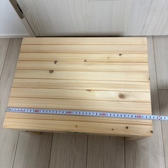 木製踏み台【高さ21cm
】の画像