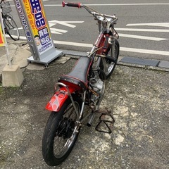 オートレース用　バイク　公道走行不可　オブジェ　エンジンはかかりましたが現状　の画像