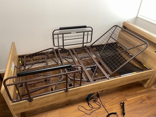 granz グランツ 2モーター電動シングルベッド   SH-1711M 中古