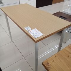★リユースのサカイ日立店★HJ8064 NITORI テーブル ナチュラルブラウン H41～85×D59×W118 クリーニング済み の画像