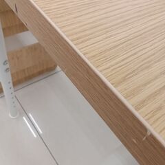 ★リユースのサカイ日立店★HJ8064 NITORI テーブル ナチュラルブラウン H41～85×D59×W118 クリーニング済み の画像