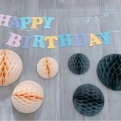 誕生日飾り🎈の画像