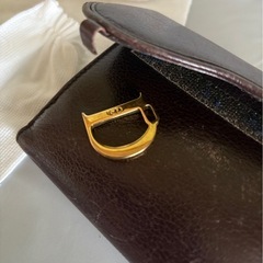 Christian Dior ディオール サドルウォレット ブラウンの画像