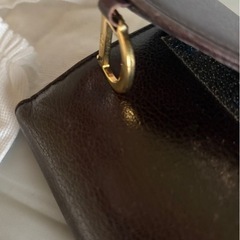 Christian Dior ディオール サドルウォレット ブラウンの画像