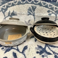 土鍋2個の画像
