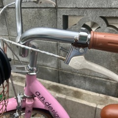 18インチ　自転車　ピンクの画像