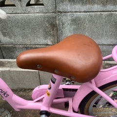 18インチ　自転車　ピンクの画像