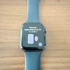 Apple Watch SE 第一世代　Space Gray Aluminum Case Midnight Sport Band 44MMの画像
