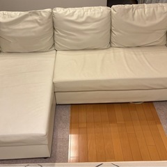ニトリソファ(無料引渡)の画像