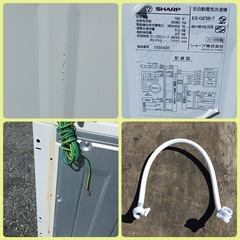 八6405【SHARP】洗濯機 5.5kg ES-GE5B-Tの画像