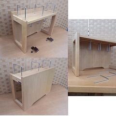 札幌【家具3点セット カリモク ボナシェルタ】デスク＆ワゴン＆ブックスタンド オーク材使用 karimoku Buona Scelta 北20条店の画像