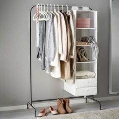 IKEA ハンガーラック   黒　イケア   の画像