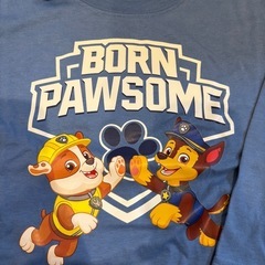 【新品】　パウパトロール　長袖　Tシャツ　トップス　チェイス　ラブル　120の画像