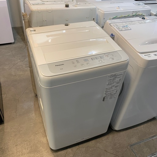 【ジモティー割】Panasonic 2022年製　5kg 洗濯機　（ID1465）