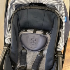 美品[洗浄済み]ピジョンランフィ Pigeon A型ベビーカーの画像