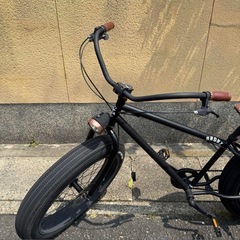BRONX 26インチ ファットバイク ブラック 自転車本体　ビーチクルーザーの画像