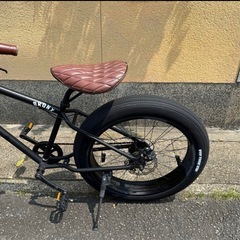 BRONX 26インチ ファットバイク ブラック 自転車本体　ビーチクルーザーの画像
