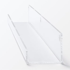 【美品】壁に付けられるアクリルディスプレイ　コの字型の画像
