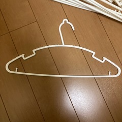 ハンガー　白　10本の画像