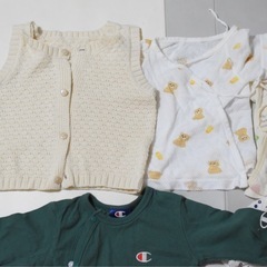 ベビー肌着 まとめ（50-60cm）の画像