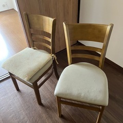 扇風機と椅子の画像