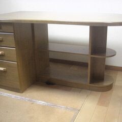 机 作業テーブル 引き出し付き机の画像
