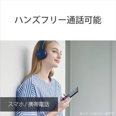 SONY ワイヤレスヘッドホンの画像