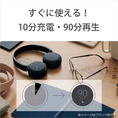 SONY ワイヤレスヘッドホンの画像