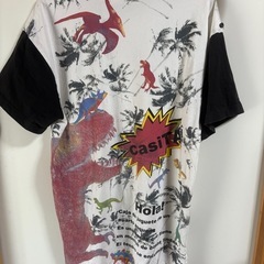 お取引中です✨️恐竜柄BigTロング丈 半袖Fの画像