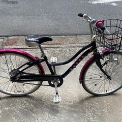 子供自転車　女子チャリンの画像
